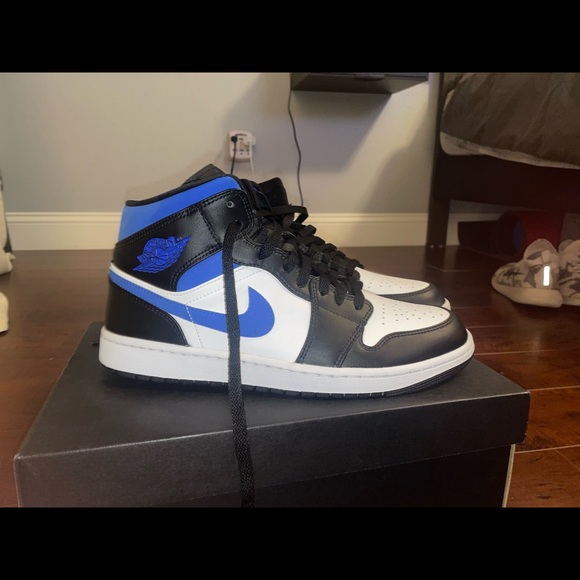 Jordan 1 Mid - Racer Blue - Picture 5 of 6
